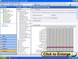 Outlook 2010 Gantt Chart