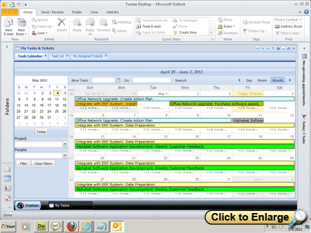 Brise Kom forbi for at vide det Belønning Outlook Task Calendar - Managing Tasks in a Calendar within Outlook