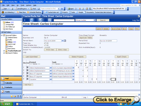 Microsoft Template Excel Timesheet