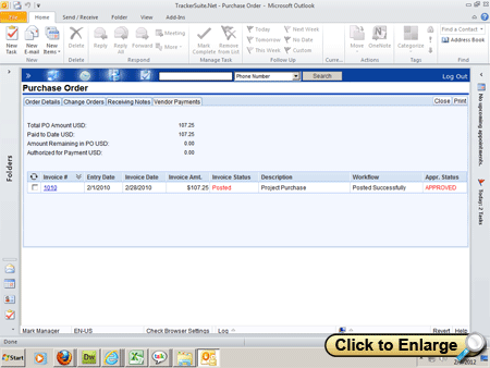 track purchase orders